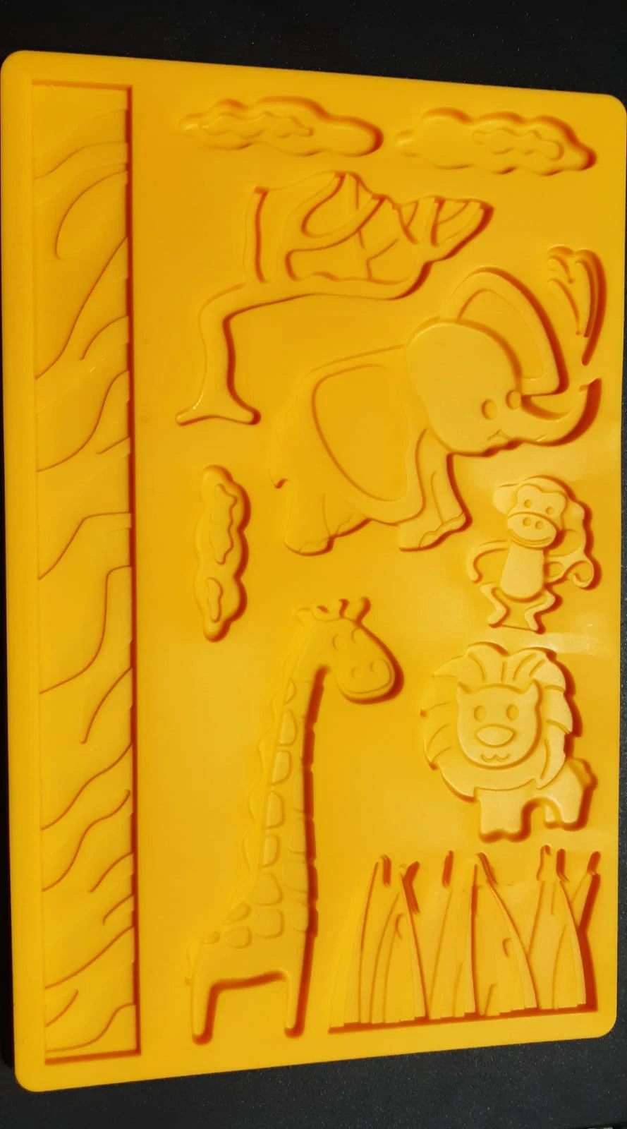 MOLDE DE ANIMALES SALVAJES PARA FONDANT