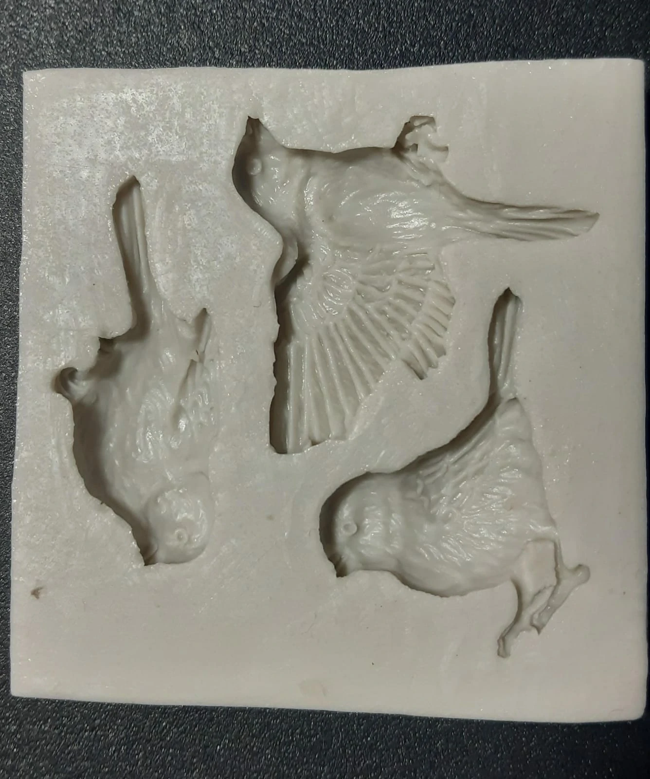 MOLDE DE AVES PARA FONDANT