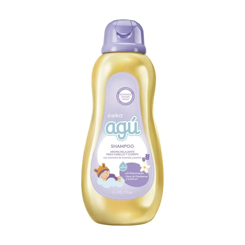 SHAMPOO AGÚ REJALANTE LAVANDA Y JAZMÍN 